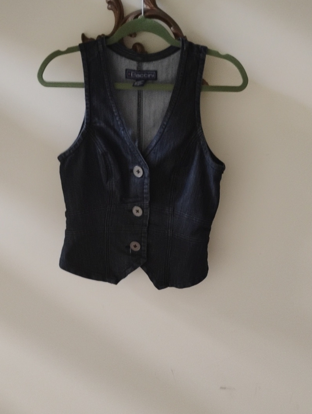 Baccini Denim Vest